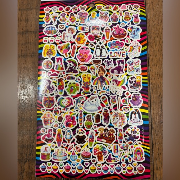 Lisa Frank Sticker Book Bundle, 600 Stickers & 5 Sheets Per Book, 5 Books - Picture 5 of 8